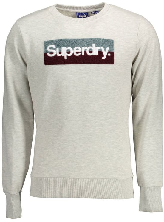 Superdry Superdry Grigio Cotton Men Sweatshirt