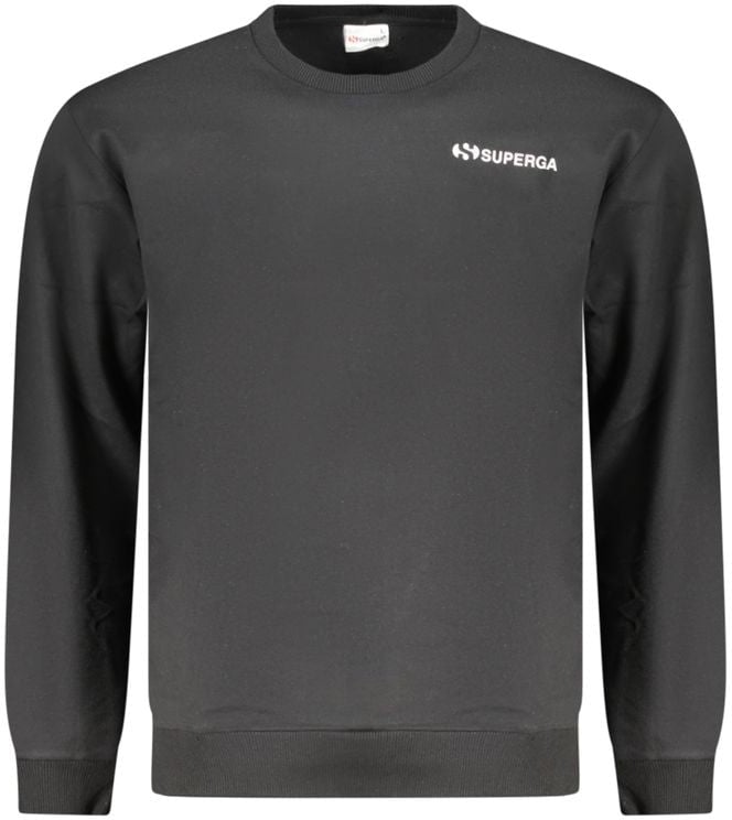 Superga Superga Black Cotton Men's Sweatshirt