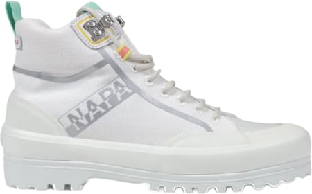 Superga Superga White Fabric Chunky Sneakers