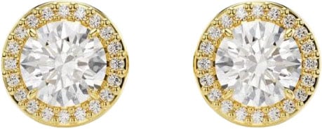 Swarovski Swarovski Oorbellen 5686637 Una met Geelgouden Plating