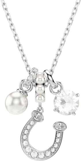 Swarovski Swarovski Symbolica 5736247 Symbolica Zilverkleurige Plating Bedels met Kristallen