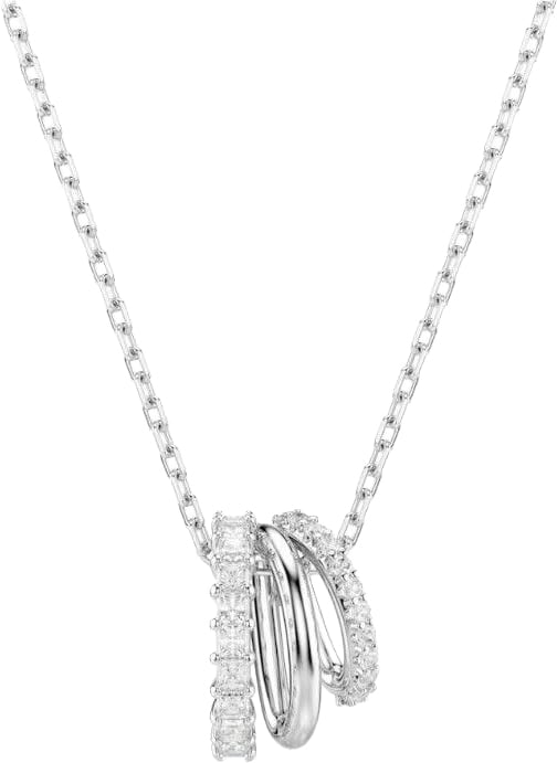 Swarovski Swarovski Collier 5737064 Hyperbola Zilverkleurige Plating met Kristallen