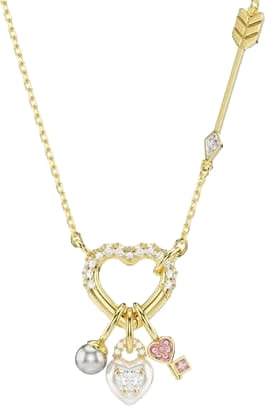 Swarovski Swarovski 5737290 Idyllia Ketting met Glimmend Hart Bedel