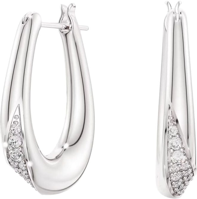 Swarovski Swarovski Oorbellen 5743474 Zilver Classica Hoops 19mm x 16mm