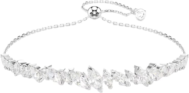 Swarovski Swarovski Armband 5748650 Mesmera Zilverkleurig Marquise Vorm Kristal 13-25cm