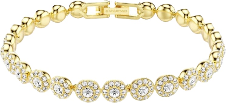 Swarovski Swarovski Armband 5749386 Una Zilverkleurige Plating met Kristallen