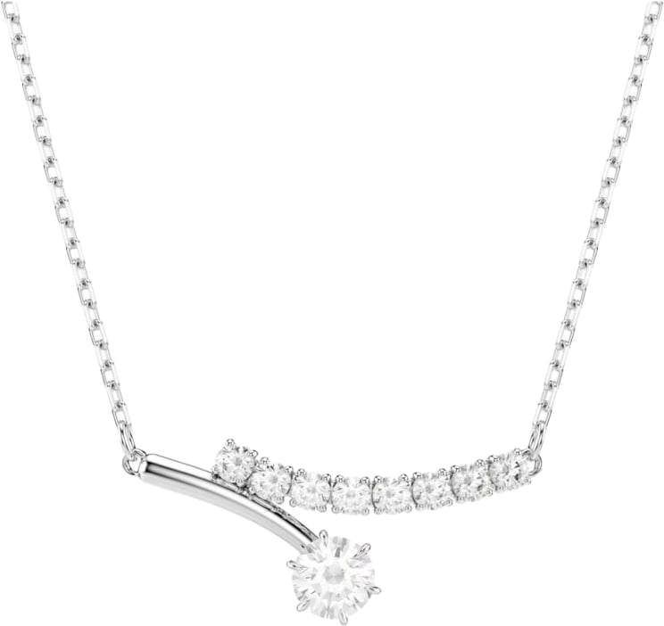 Swarovski Swarovski Collier 5753568 Matrix Zilverkleurig met Kristallen 38-45cm