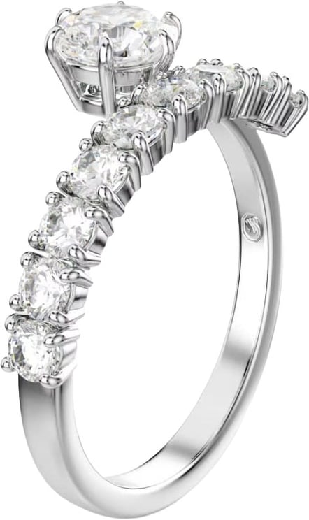 Swarovski Swarovski Ring 5753576/58 Matrix Zilverkleurig met Kristallen Maat 58