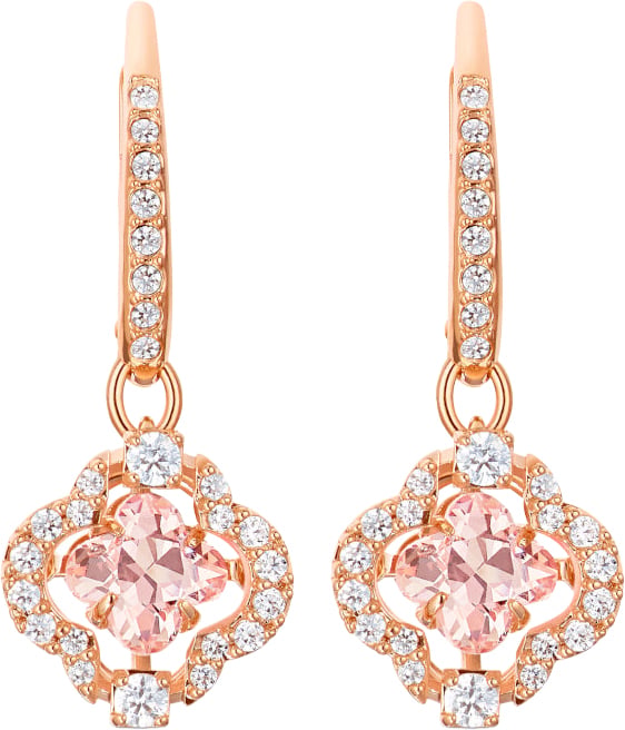 Swarovski Swarovski Sparkling - Oorbellen - Roségoud
