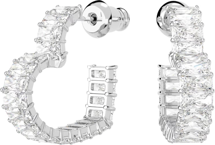 Swarovski Swarovski Matrix - Oorbellen - Zilver
