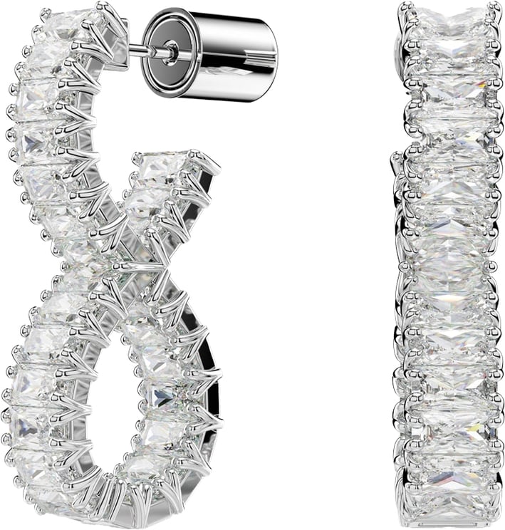 Swarovski Swarovski Hyperbola - Oorbellen - Zilver