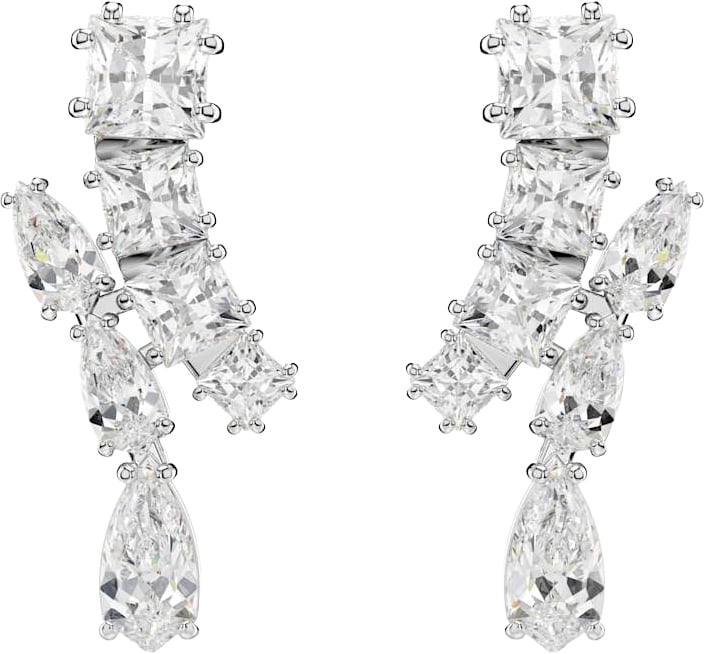 Swarovski Swarovski Matrix - Oorbellen - Zilver