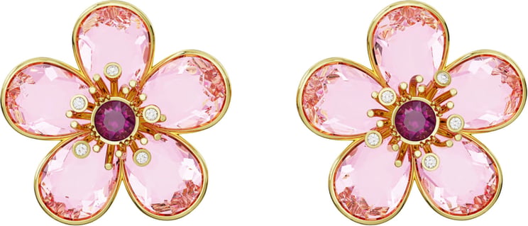 Swarovski Swarovski Florere - Oorbellen - Goud