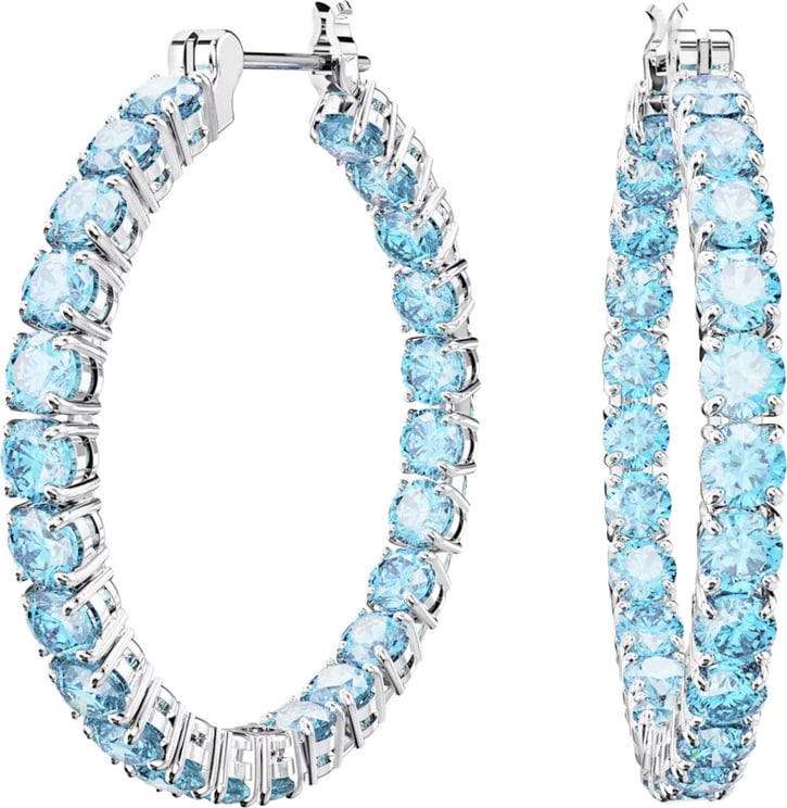 Swarovski Swarovski Matrix - Oorbellen - Lichtblauw