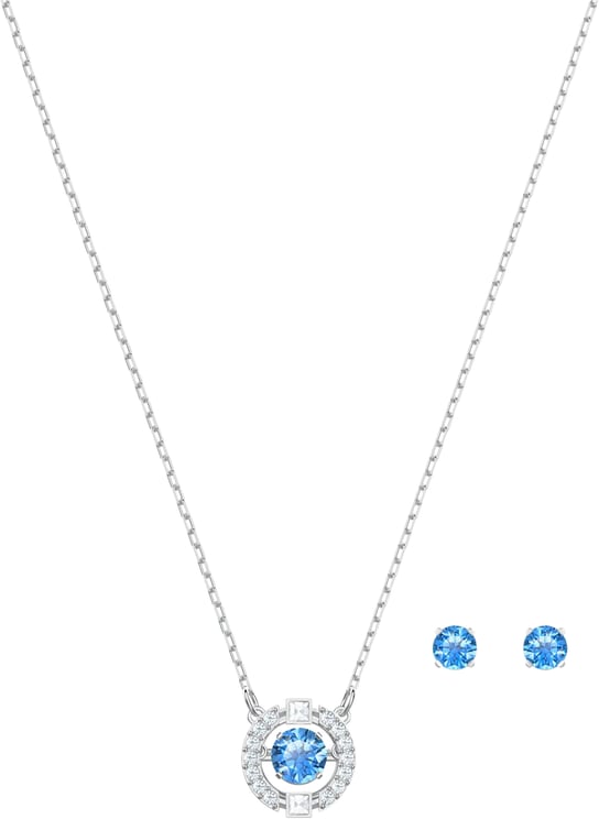 Swarovski Swarovski Sparkling - Ketting - Lichtblauw
