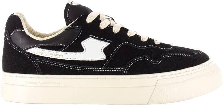 S.W.C Stepney Workers Club S.W.C - Pearl S-Strike Suede zwart