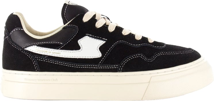 S.W.C Stepney Workers Club S.W.C - Pearl S-Strike Suede zwart
