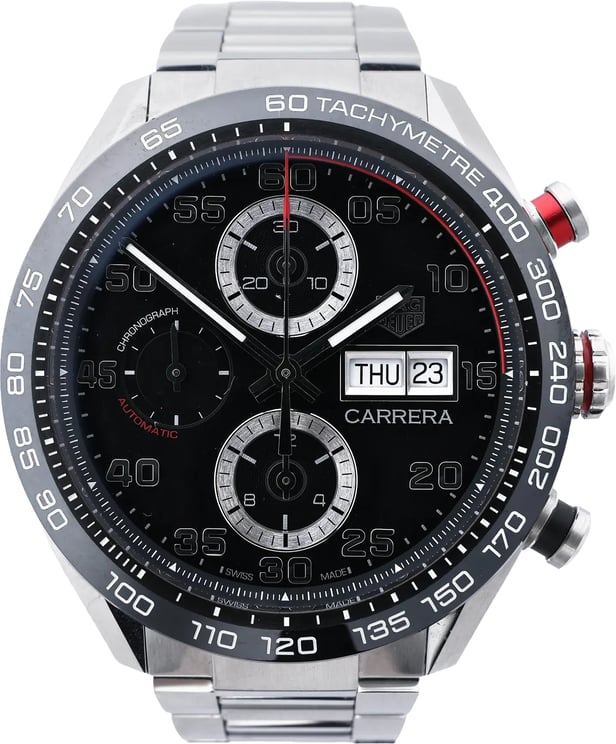 Tag Heuer TAG Heuer Carrera CBN2A1AA.BA0643 BRL5610 SS AT Watch with Black Dial