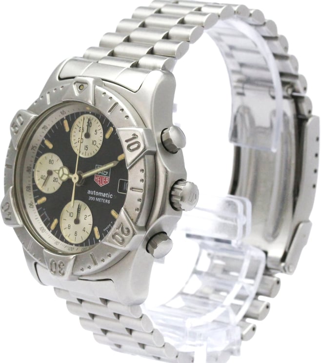Tag Heuer Tag Heuer 2000 Professional 200M Automatic Stainless Steel and Yellow Gold 37