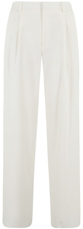 Tagliatore Wide-Leg Trousers With Central Closure