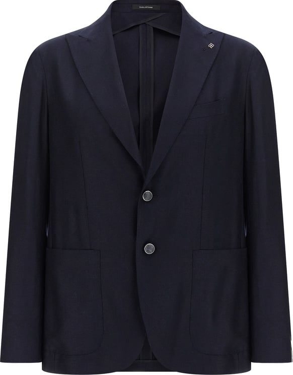 Tagliatore Tagliatore Blue Silk Blazer