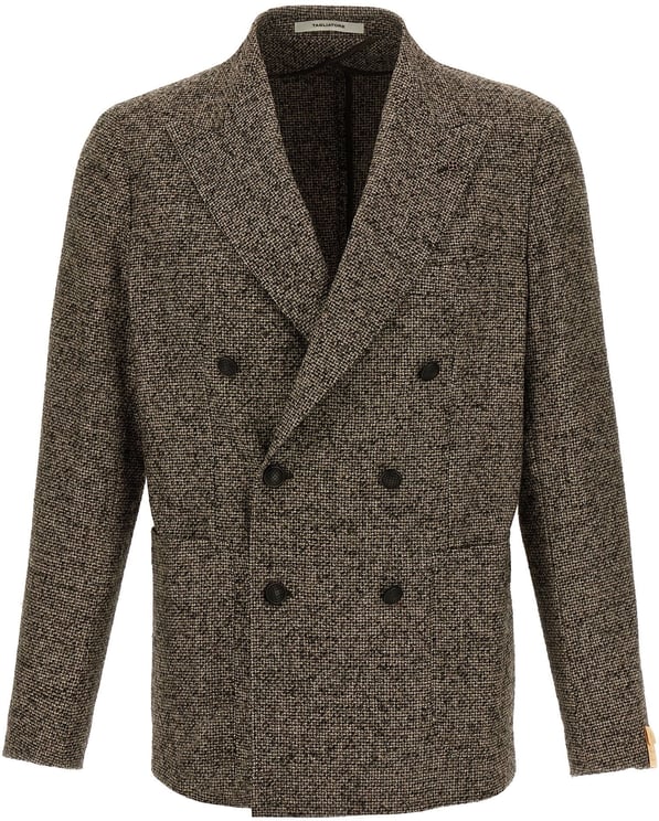 Tagliatore Tagliatore Brown Virgin Wool Blazer