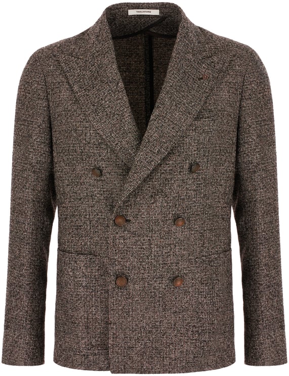 Tagliatore Tagliatore Embroidered wool blend blazer