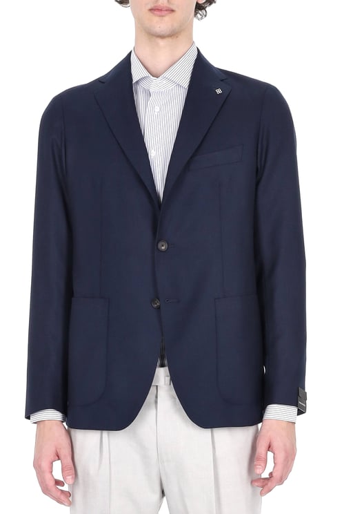Tagliatore Montecarlo Lightweight Cashmere Blazer