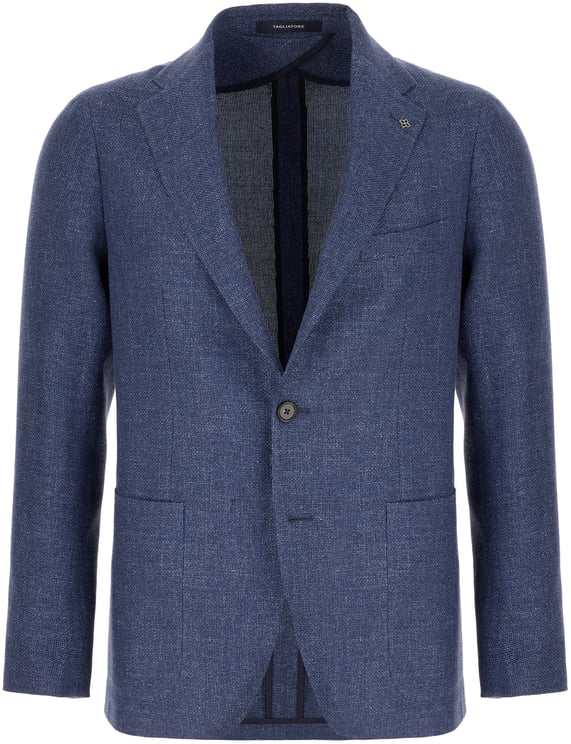 Tagliatore Tagliatore Blue wool blend blazer