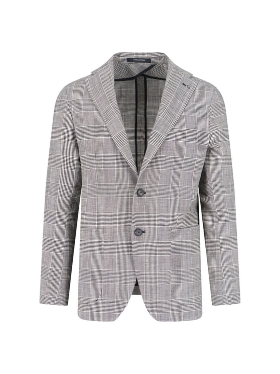 Tagliatore Single-Breasted Blazer – White