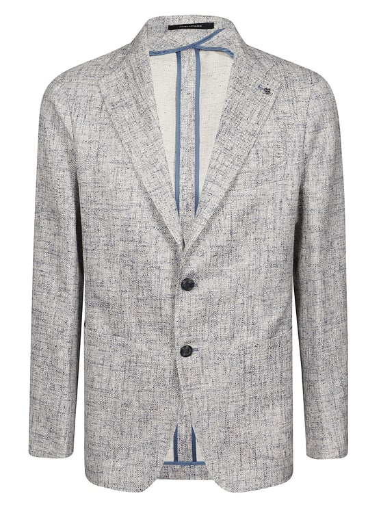 Tagliatore Tailored Textured Notch Lapel Jacket