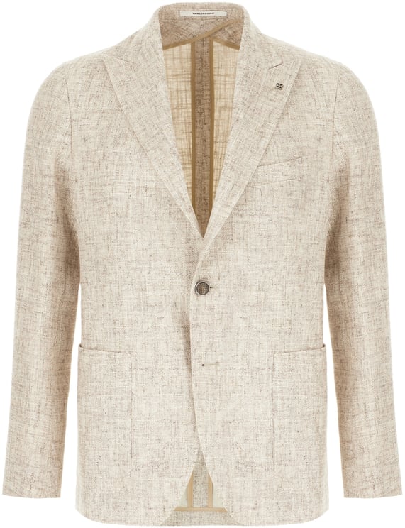 Tagliatore Tagliatore Embroidered viscose blend blazer