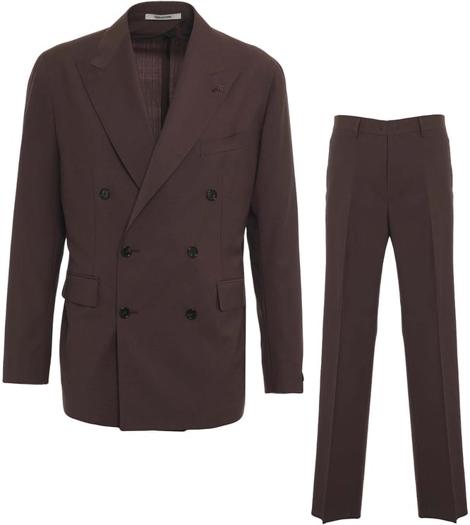 Tagliatore Wool double-breasted suit