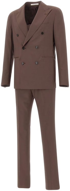 Tagliatore Dresses Brown