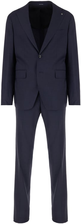Tagliatore Tagliatore Blue wool suit