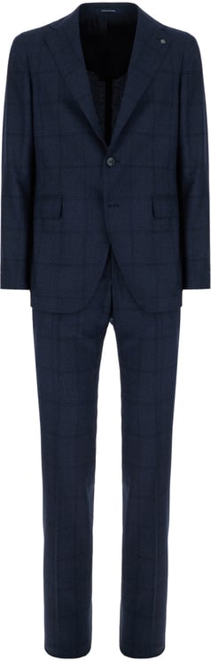 Tagliatore Tagliatore Embroidered wool suit