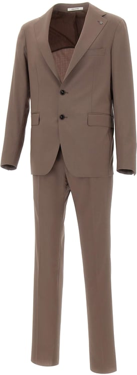 Tagliatore Dresses Brown
