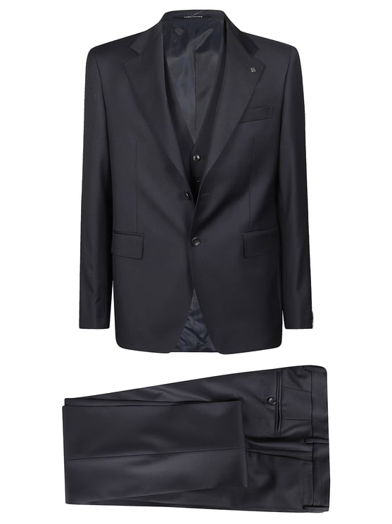 Tagliatore Tailored Three Piece Vest Suit