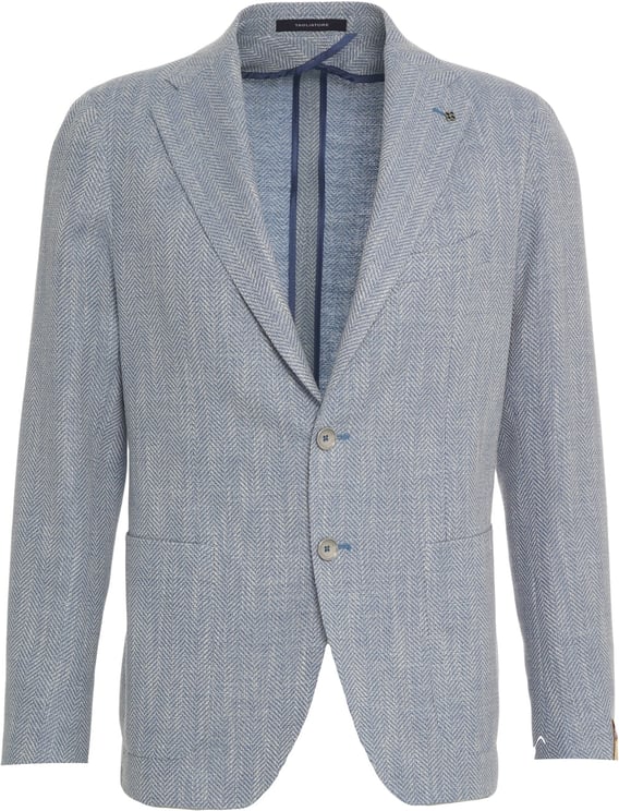 Tagliatore Blazer with herringbone pattern