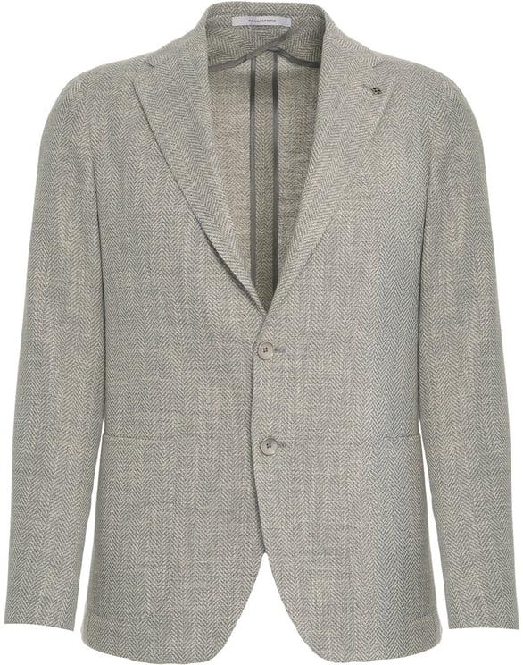 Tagliatore Blazer with herringbone pattern