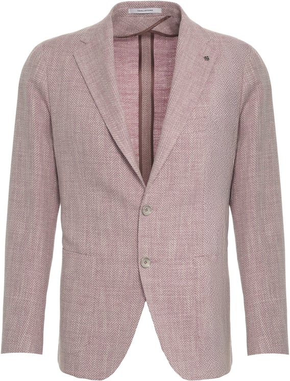 Tagliatore Blazer with herringbone pattern