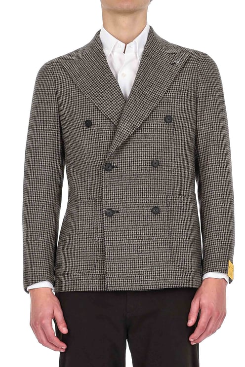 Tagliatore Pino Lerario 110’S Wool Double-Breasted Jacket
