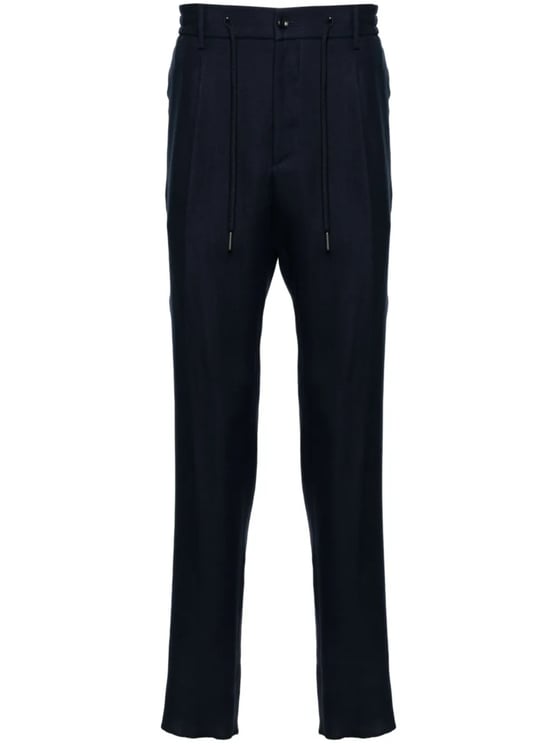 Tagliatore Tailored Tapered Drawstring Icoman Trousers