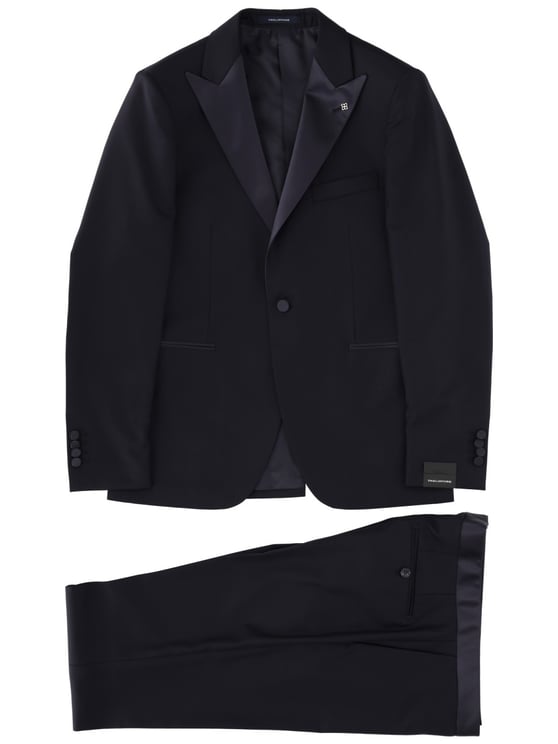 Tagliatore Bruce Tuxedo Virgin Wool Suit