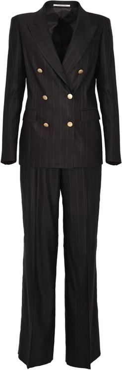 Tagliatore Dresses Brown