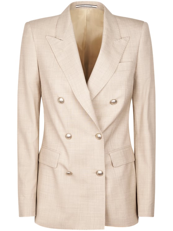 Tagliatore Double-Breasted Blazer and Trousers Set
