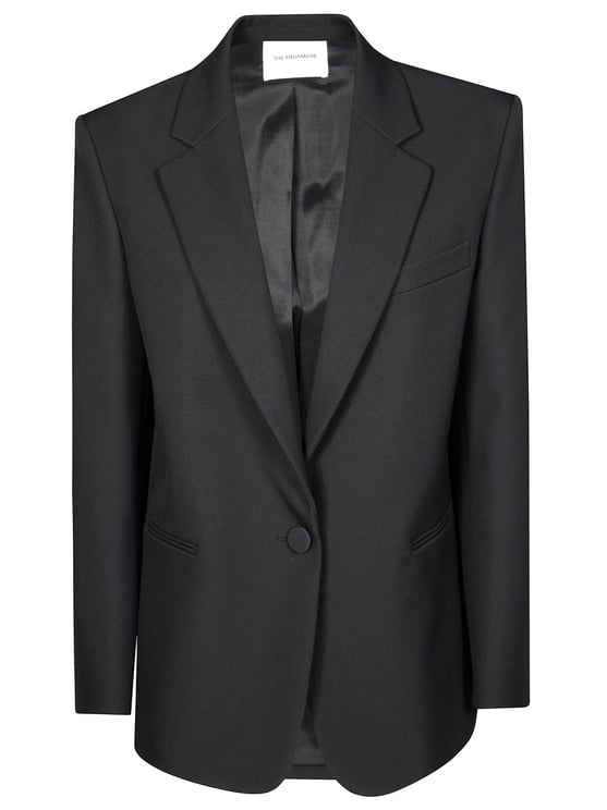 The Andamane Sophisticated Crepe Blazer with Classic Lapel