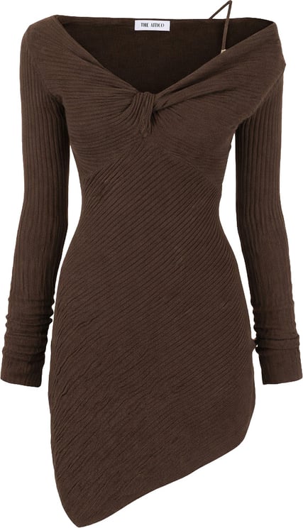The Attico the attico - Dress - 236wca237-marrone