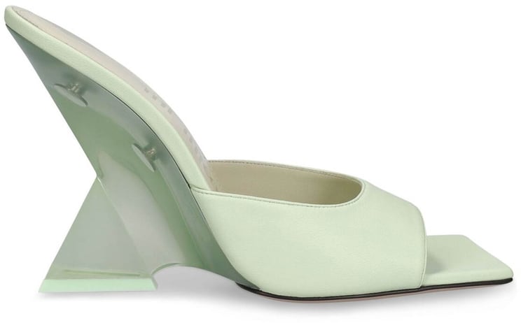 The Attico The Attico Cheope 105 Leather Sandals