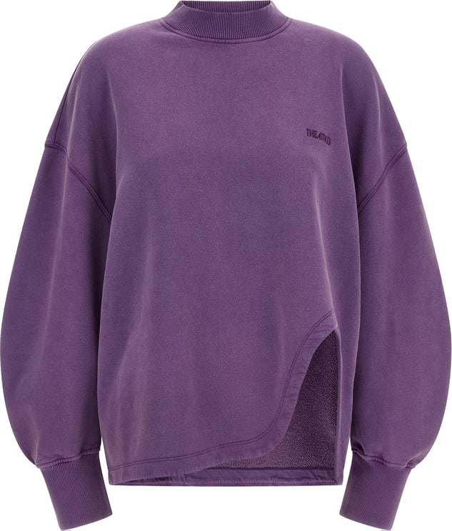 The Attico The Attico Purple Cotton Sweatshirt